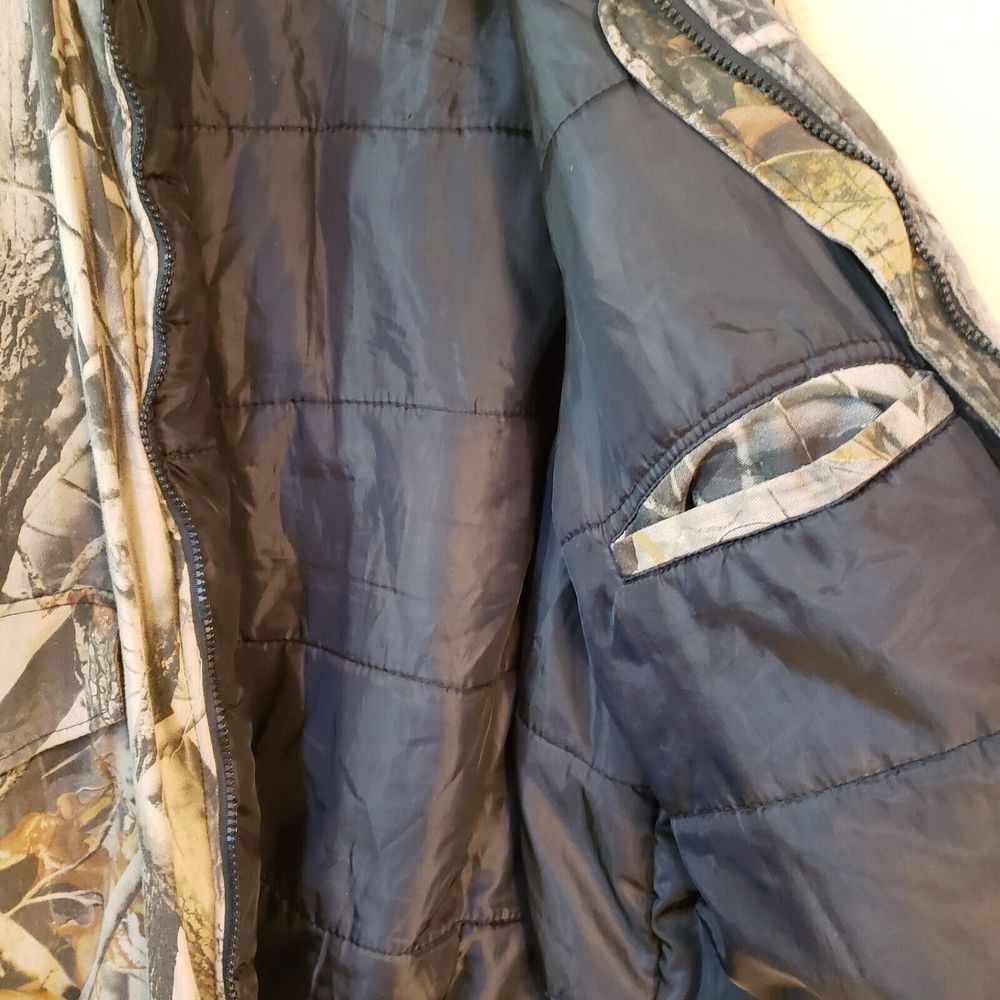 WFS Mens Element Gear RealTree Camo Hunting Jacket Size XL - Picture 8 of 11